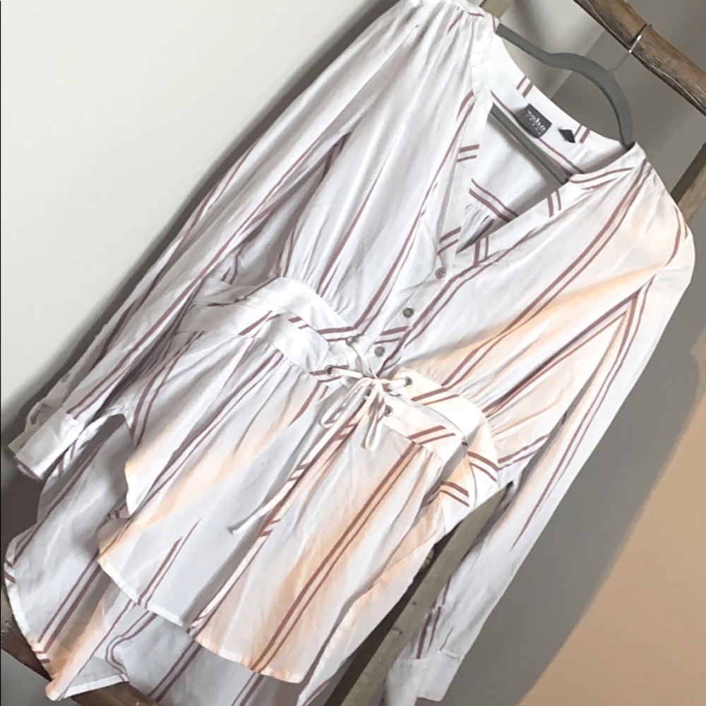 Cute white and pink blouse
